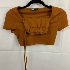 Crop Tee & Shorts Set